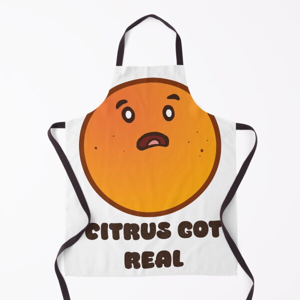 Item preview, Cute & Funny "Citrus Got Real" Orange Design designed and sold by MoiyaCreations.