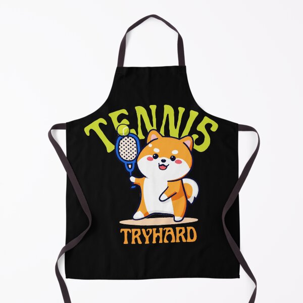 Item preview, Shiba Inu Playing Tennis Funny Tennis designed and sold by miaa-artistshop.