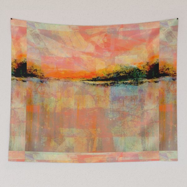 Item preview, Sunset Landscape designed and sold by ViaARTfactory.