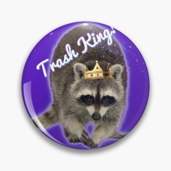 Item preview, Trash King Raccoon designed and sold by OriginalBeerCat.