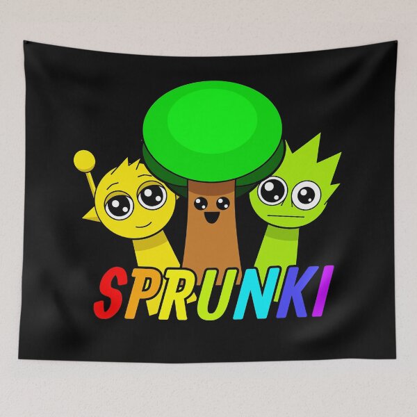 Item preview, Sprunki Kids Characters - Mr.Tree, Simon And Lime  designed and sold by TreArtiveMinde.