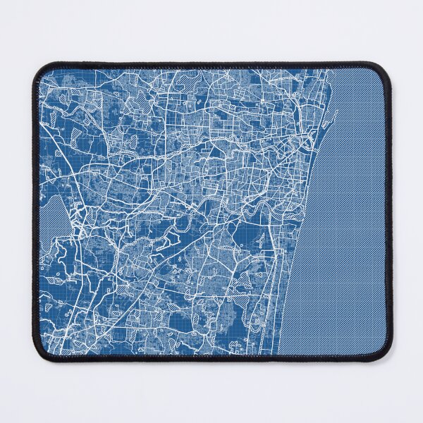 Item preview, Chennai City Map India - Blueprint designed and sold by deMAP.