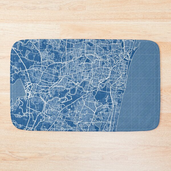 Item preview, Chennai City Map India - Blueprint designed and sold by deMAP.