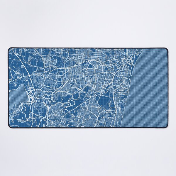 Item preview, Chennai City Map India - Blueprint designed and sold by deMAP.