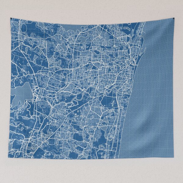 Item preview, Chennai City Map India - Blueprint designed and sold by deMAP.
