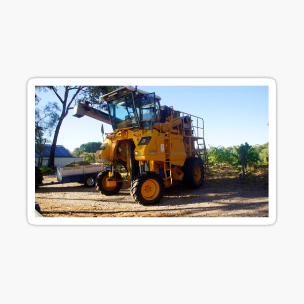 Item preview, Harvester at Magpie Springs Vineyard by Avril Thomas designed and sold by MagpieSprings.