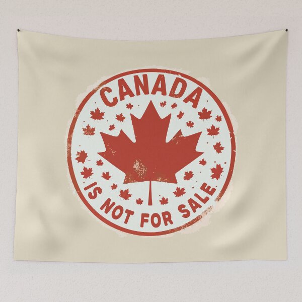 Item preview, Canada Is Not For Sale Vintage Style designed and sold by Scaryzz.