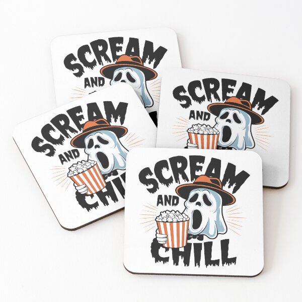 Item preview, Scream and Chill – Funny Horror Movie Parody designed and sold by Evolved Ape.