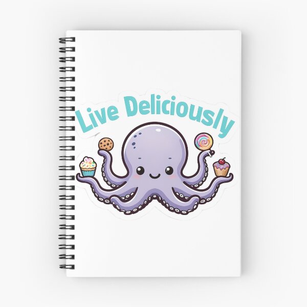 Item preview, Live Deliciously designed and sold by ThreeFrenchies.