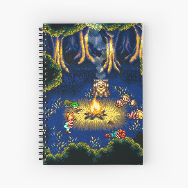 Aperçu de l'œuvre Feu de camp Chrono Trigger créée et vendue par Gin  Neko.
