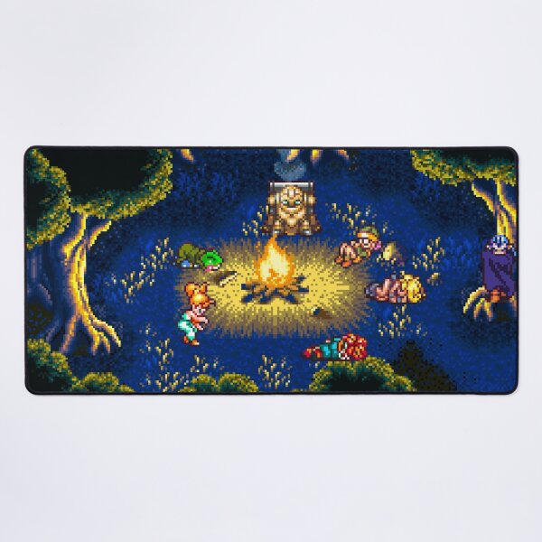 Aperçu de l'œuvre Feu de camp Chrono Trigger créée et vendue par Gin  Neko.