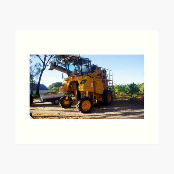 Item preview, Harvester at Magpie Springs Vineyard by Avril Thomas designed and sold by MagpieSprings.