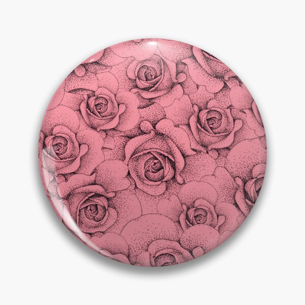 Item preview, All Over print of Pink Roses   designed and sold by Flower Magic .