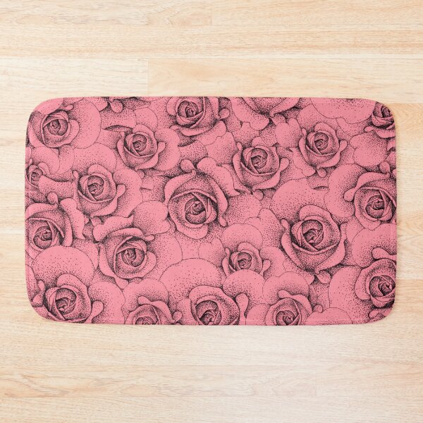 Item preview, All Over print of Pink Roses   designed and sold by Flower Magic .