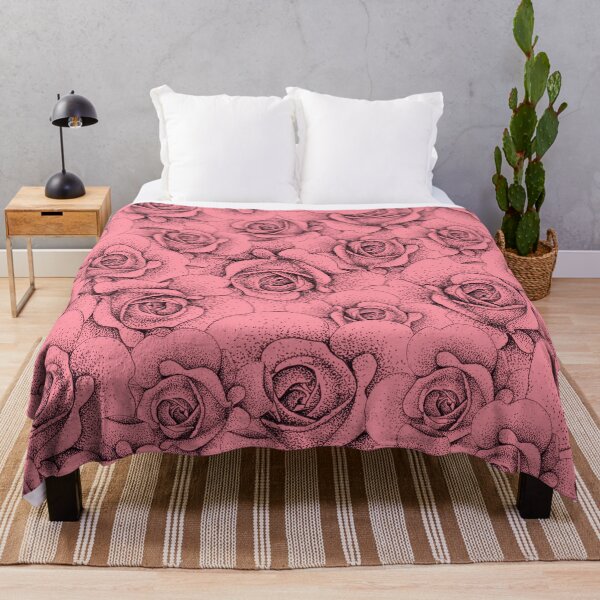 Item preview, All Over print of Pink Roses   designed and sold by Flower Magic .