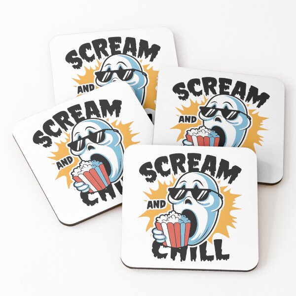 Item preview, Scream and Chill – Funny Horror Movie Parody designed and sold by Evolved Ape.