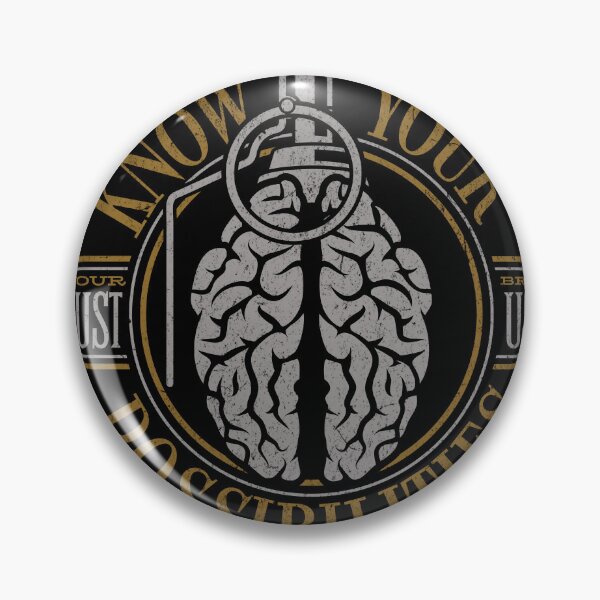 Item preview, Grenade Brain | Explosive Creativity and Positive Mindset Design designed and sold by waltonbut.
