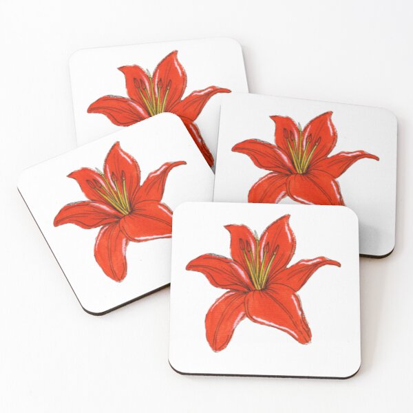 Item preview, Red Flower designed and sold by what-rue-drew.