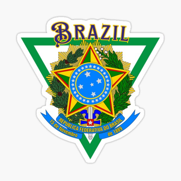 Item preview, Brazil Emblem designed and sold by Amar-yah.