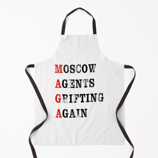 Item preview, MAGA Moscow Agents Grifting Again Anti Trump Stickers designed and sold by EthosWear.