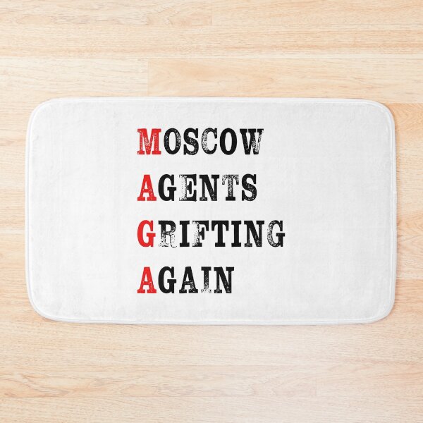 Item preview, MAGA Moscow Agents Grifting Again Anti Trump Stickers designed and sold by EthosWear.