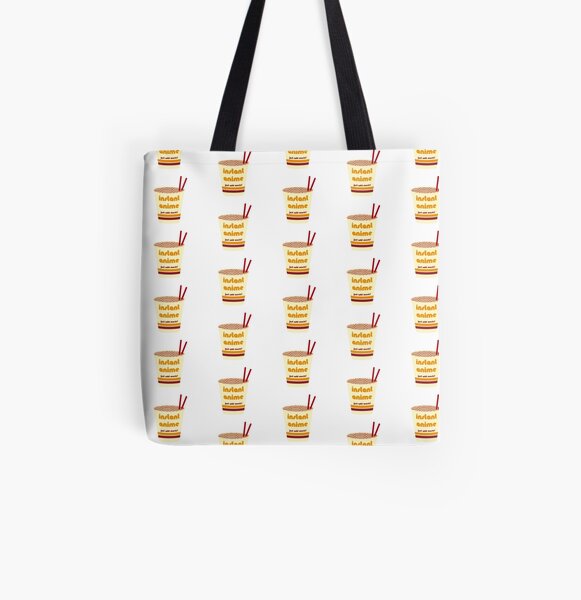 Cup o' Instant Anime All Over Print Tote Bag