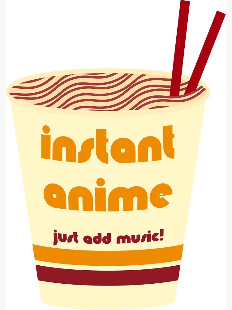 Cup o' Instant Anime by mindofamonkey
