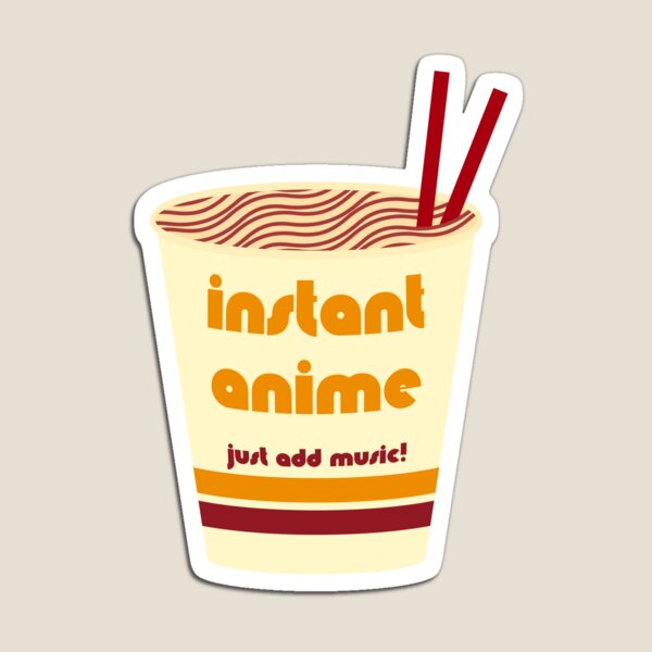 Cup o' Instant Anime Magnet