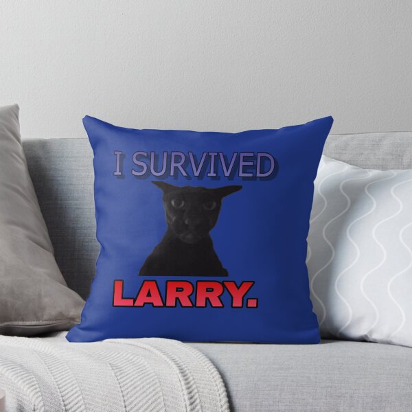 Item preview, I survived Larry cat meme designed and sold by Esmeraldas2.