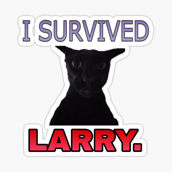 Artikel-Vorschau von Ich habe Larry Cat Meme überlebt, designt und verkauft von Esmeraldas2.