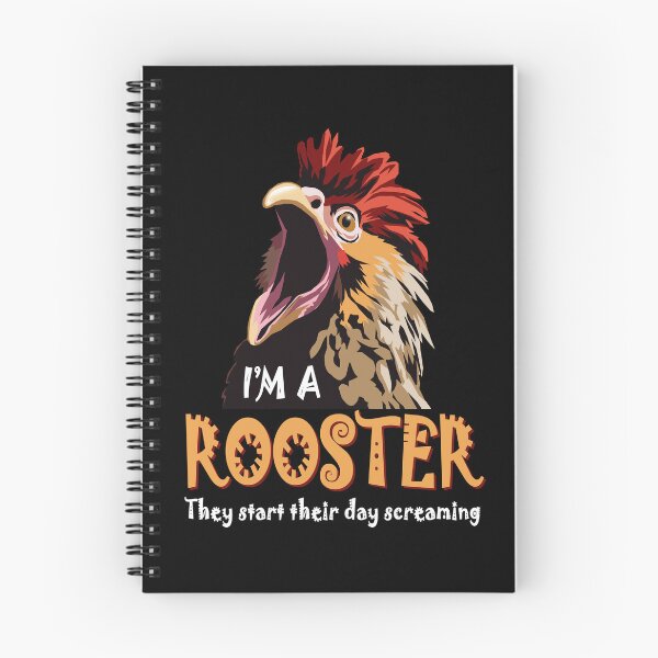 Item preview, I'm a ROOSTER, they start their day SCREAMING designed and sold by Allen Peterson.