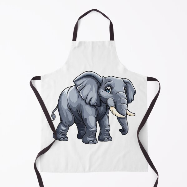 Item preview, Cute cartoon elephant designed and sold by Stickermagician.