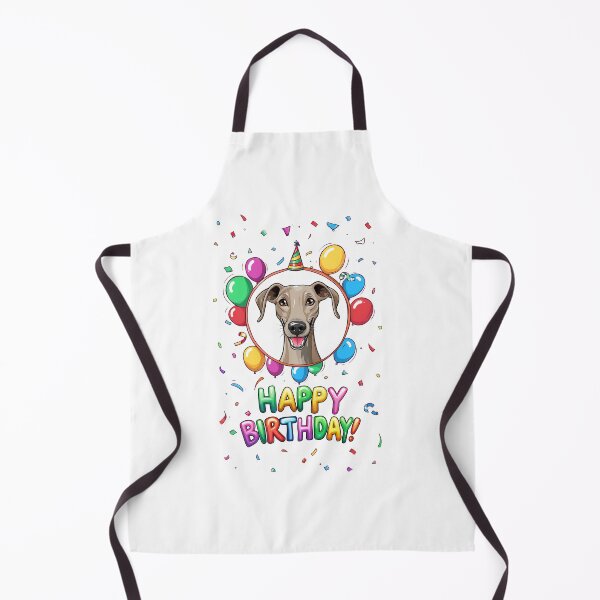 Item preview, Birthday Greyhound - Fawn - Happy Birthday! designed and sold by wotsthis.