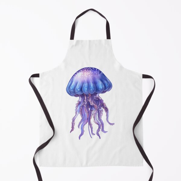 Item preview, Cute cartoon jellyfish designed and sold by Stickermagician.
