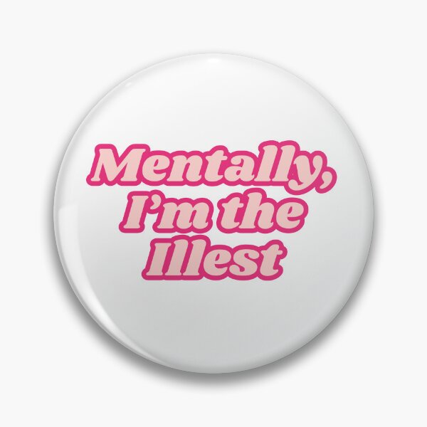 Item preview, Mentally, I'm the Illest designed and sold by imtheawkward1.