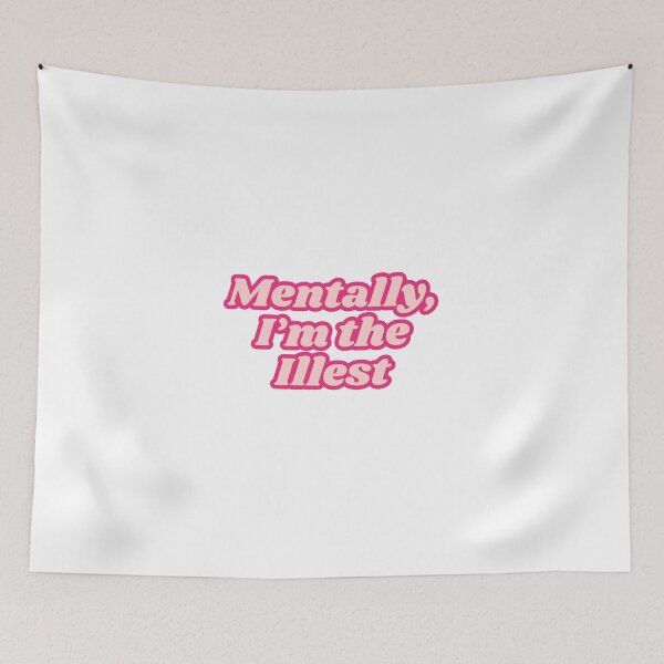 Item preview, Mentally, I'm the Illest designed and sold by imtheawkward1.