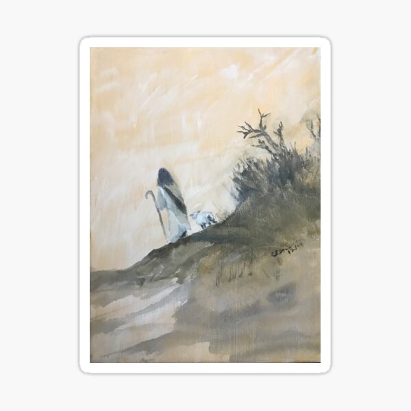 Item preview, The Good Shepherd  designed and sold by BubbleHeadArt.