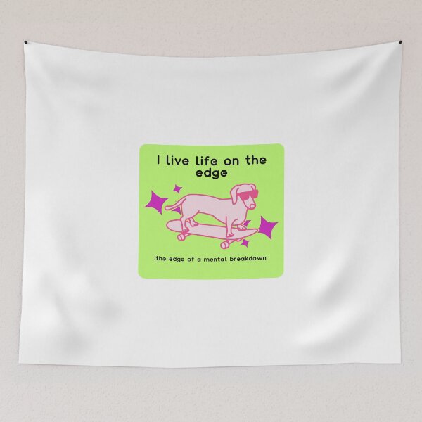 Item preview, Living Life on the Edge designed and sold by imtheawkward1.