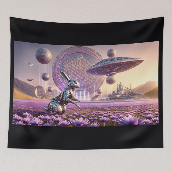 Item preview, Minimalistic futuristic landscape of Osirizyah 002L10P982TH2 designed and sold by OsirizyahDesign.