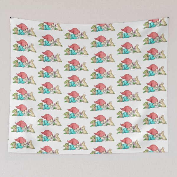 Item preview, Stop and smell the flowers Gnome designed and sold by SarahCD13.