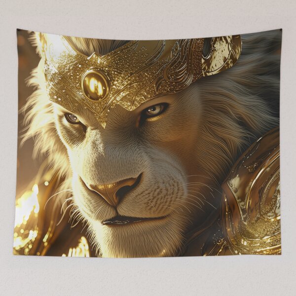 Item preview, The Enigmatic Gaze of a Lion designed and sold by Reina75.