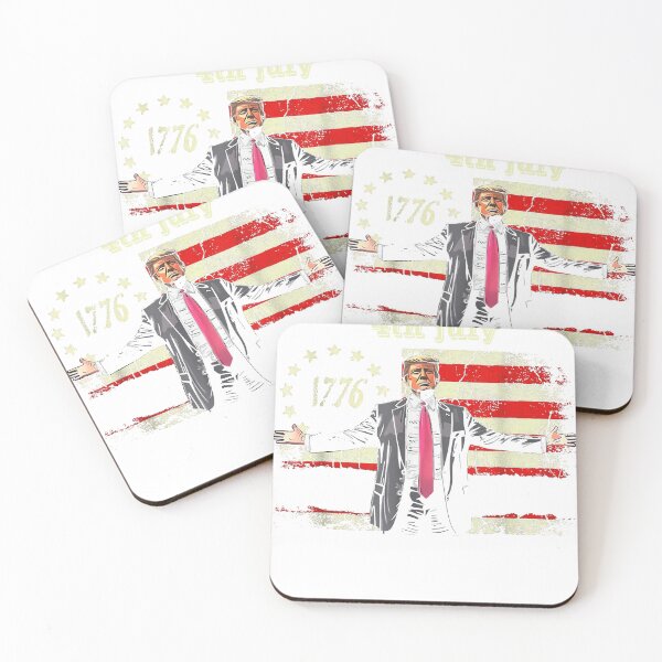 Item preview, American Flag Retro Trumpindependence day designed and sold by LeahAbram.