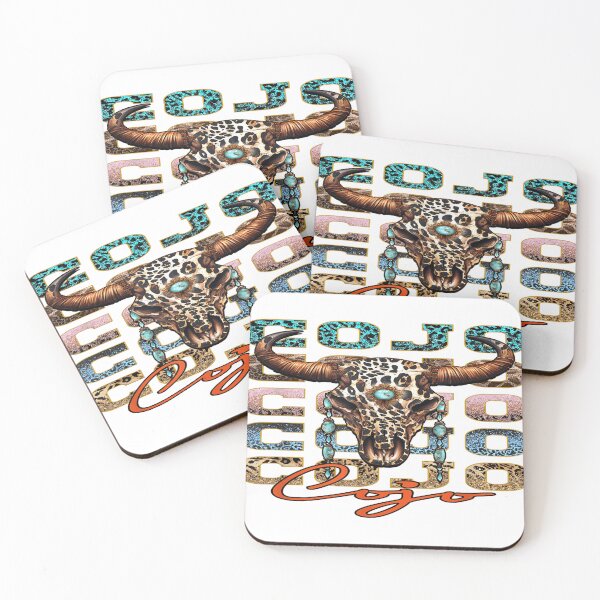 Item preview, Vintage Retro Bull-Skull Cow Cojo Cow Name Distressed Men Women designed and sold by LeahAbram.