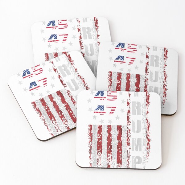 Item preview, DonaltrumP Tee trumP merchandise 45 47 US Flag retro designed and sold by LeahAbram.