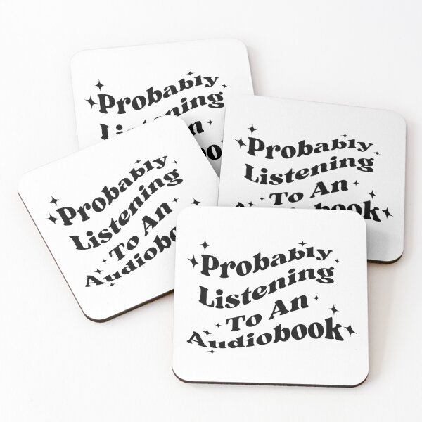 Item preview, Probably Listening To An Audiobook designed and sold by Alberto Dominguez.