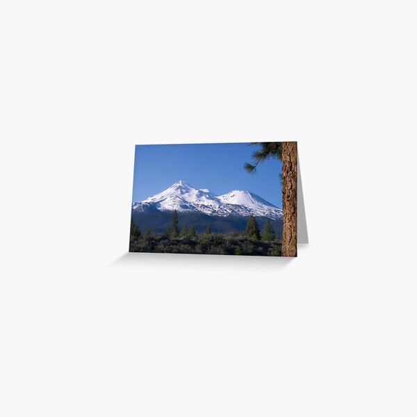 Mount Shasta Greeting Card