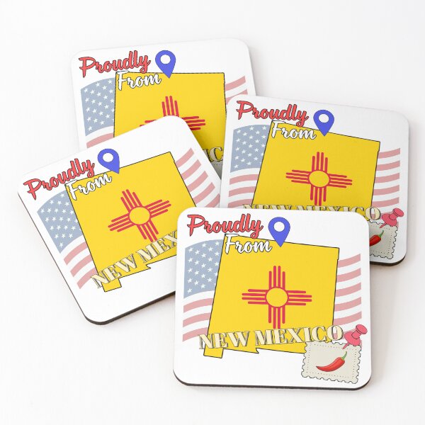 Item preview, Proudly from New Mexico - USA state design designed and sold by PHRASEandSTYLE.