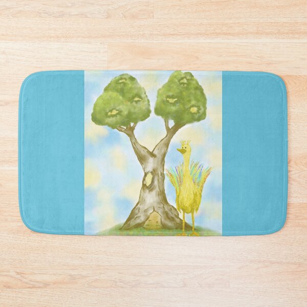 Item preview, Unique tree house and an adorable bird S16  designed and sold by greenPQBstudio.