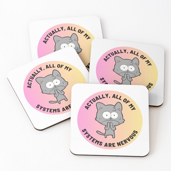 Item preview, Actually, All Of My Systems Are Nervous designed and sold by imtheawkward1.