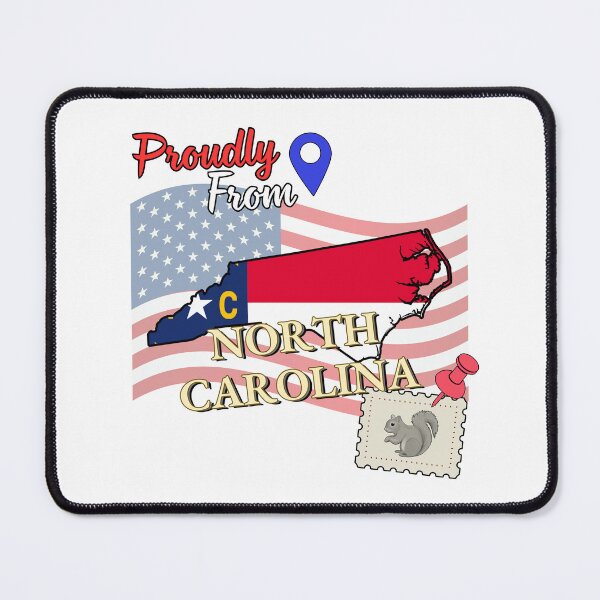 Item preview, Proudly from North Carolina - USA state design designed and sold by PHRASEandSTYLE.